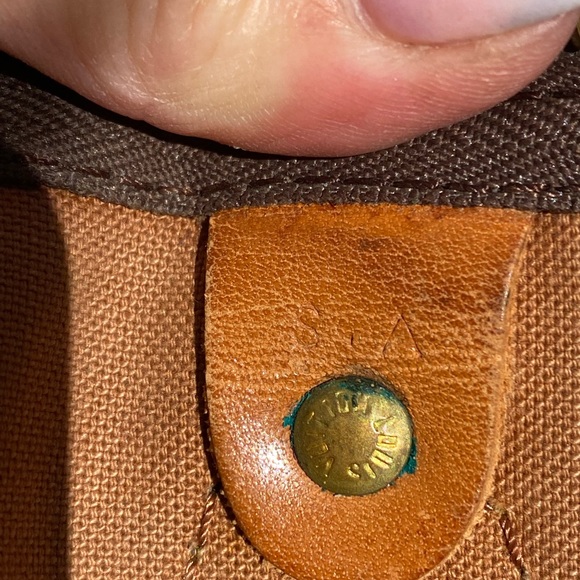 Authentic monogram Louis Vuitton speedy 30 tote bag perfect patina size bag - Picture 11 of 12